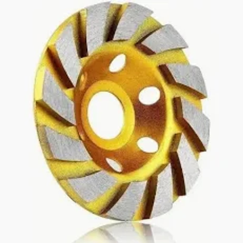 DISCO DESBASTE DIAMANTADO DOURADO 100MM WJ1493 - Kit 2un