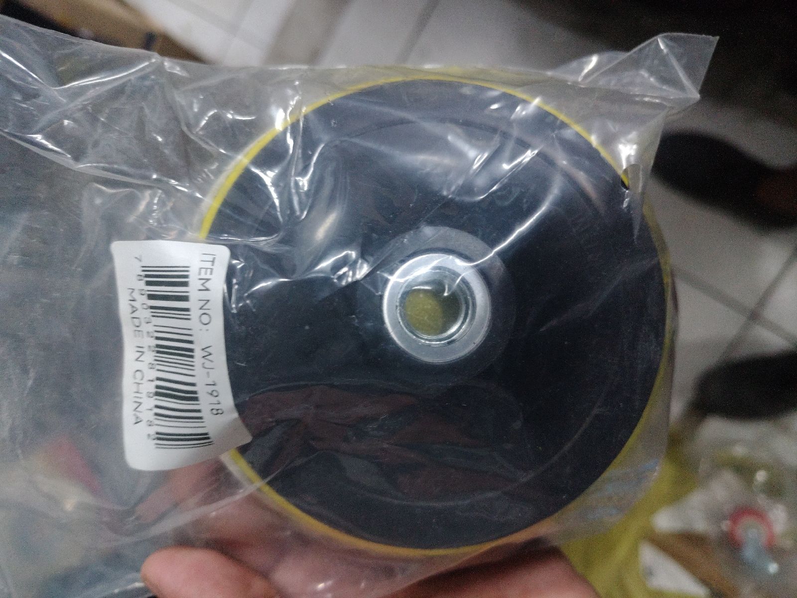 KIT DISCO DE LIXA + SUPORTE + ADAPTADOR WJ1918